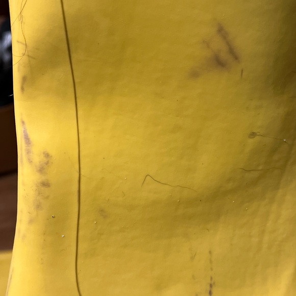 La Crosse Waterproof Yellow Rubber Over Boots Size 10 Made in the USA - Picture 8 of 10